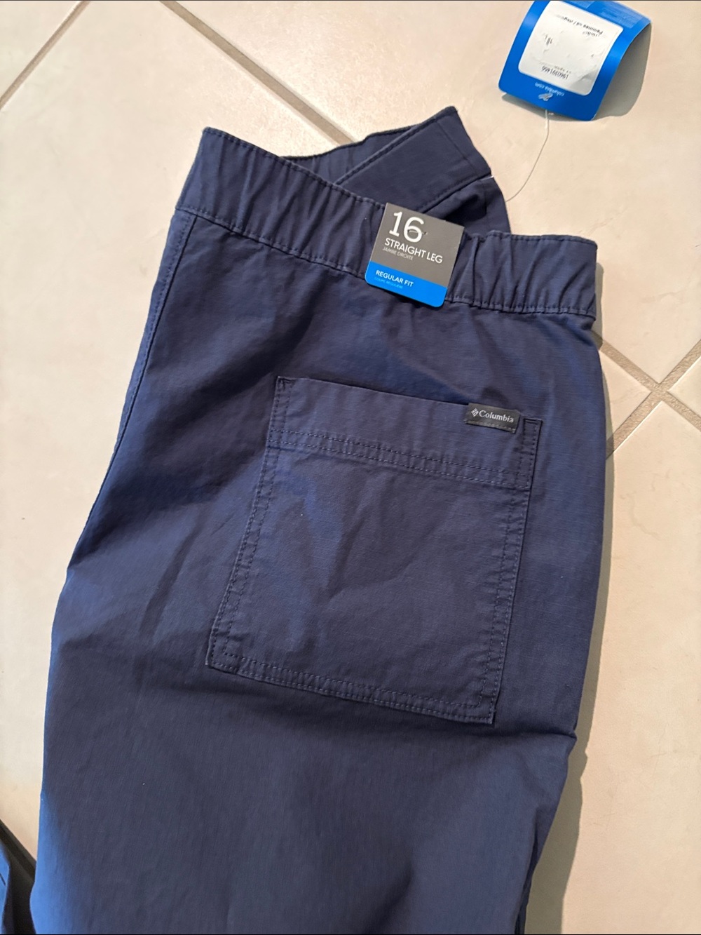 NWT women’s sz 16 Columbia hiking pants straight 773 - Picture 5 of 7